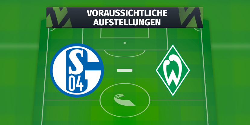 FC Schalke 04 – SV Werder Bremen: Voraussichtliche Aufstellungen